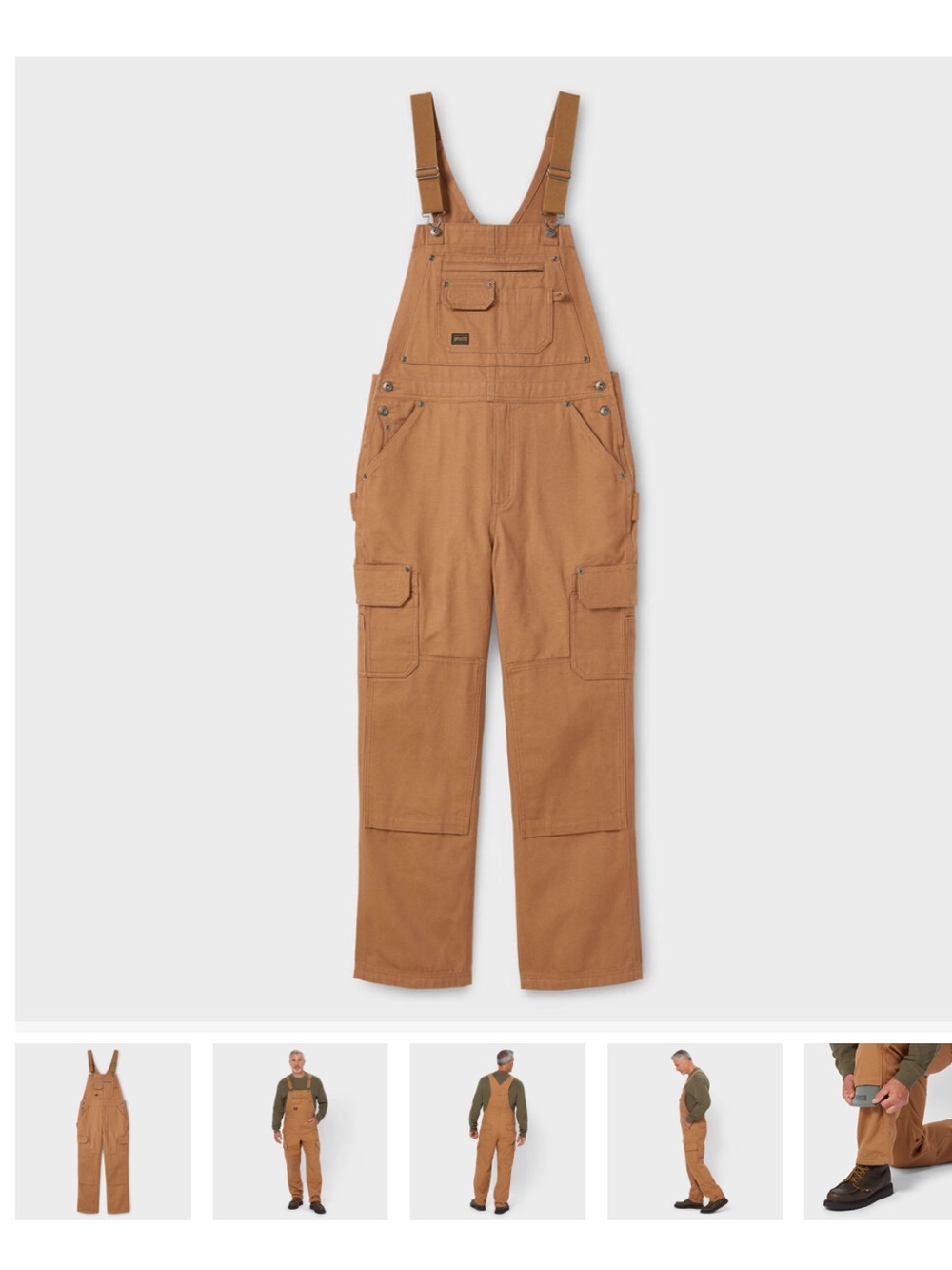 Men’s DULUTH Overalls 32 NWOT